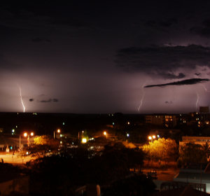 Lightning over Darwin, Australia