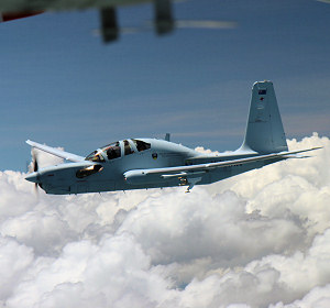 The Australian Egrett aircraft pictured during the ACTIVE project in Darwin Australia