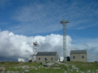 Mace head shore cottages and tower