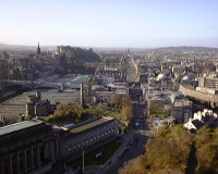 Edinburgh city centre