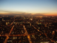 View over London from the BT Tower