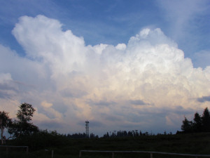 Convective cloud at the Hornisgrinde Site