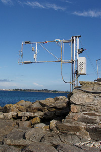 Manchester eddy coordination and relaxed eddy accumulation flux systems deployed on the Roscoff sea front.