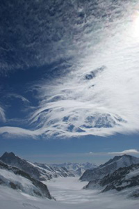 A view from the Sphinx Observatory.