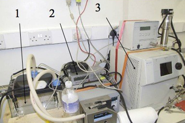 Seawater bubble tank and associated aerosol instruments during the RHaMBLe cruise.