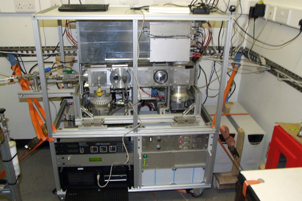 The H-TOF deployed in the CAS mobile laboratory aboard the RRS Discovery during RHAMBLE.
