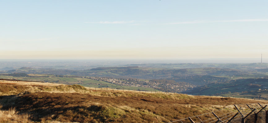 Pollution over Kirklees