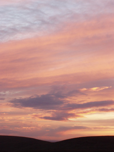 Holme Moss Sunset