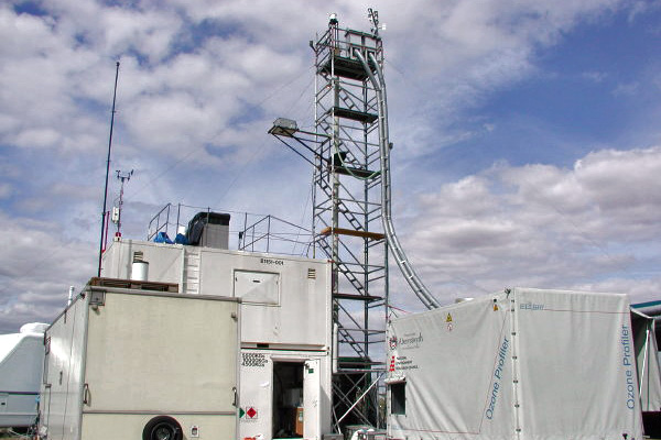 The ozone lidar and other FGAM equipment from Manchester and various other members of the FGAM consortium deployed in Writtle, Essex during the TORCH project.