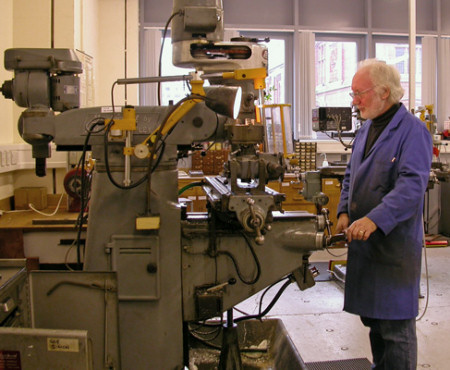 The main mechanical workshop.