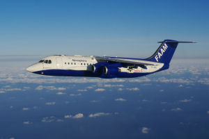 The FAAM BAE146 Aircraft.