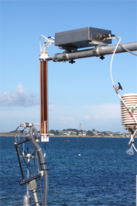 REA system for measurement of fluxes of molecular iodine from the coastal inter-tidal zone.