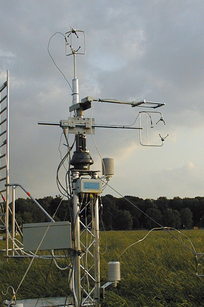 Aerosol Particle Eddy Covariance Flux System.