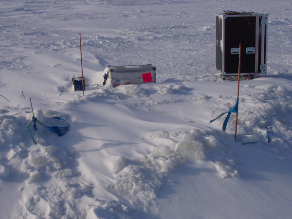 Work on the ice